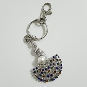 Peacock Bag Charm